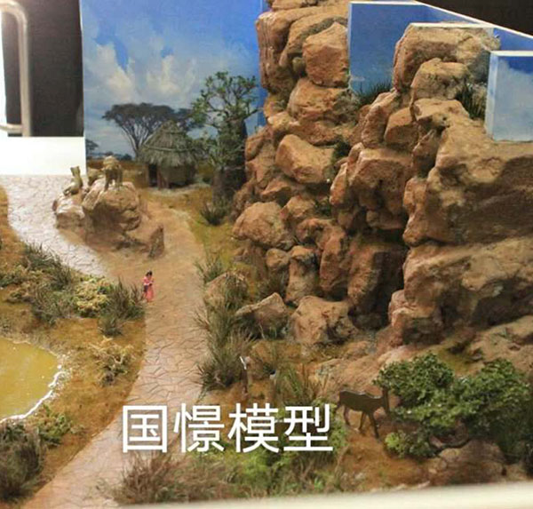 哈巴河县场景模型