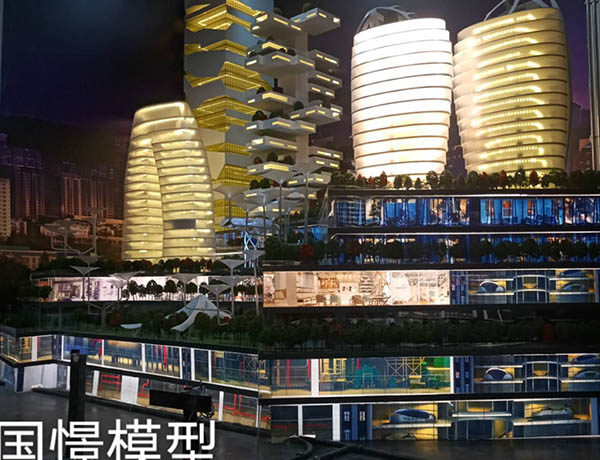 哈巴河县建筑模型