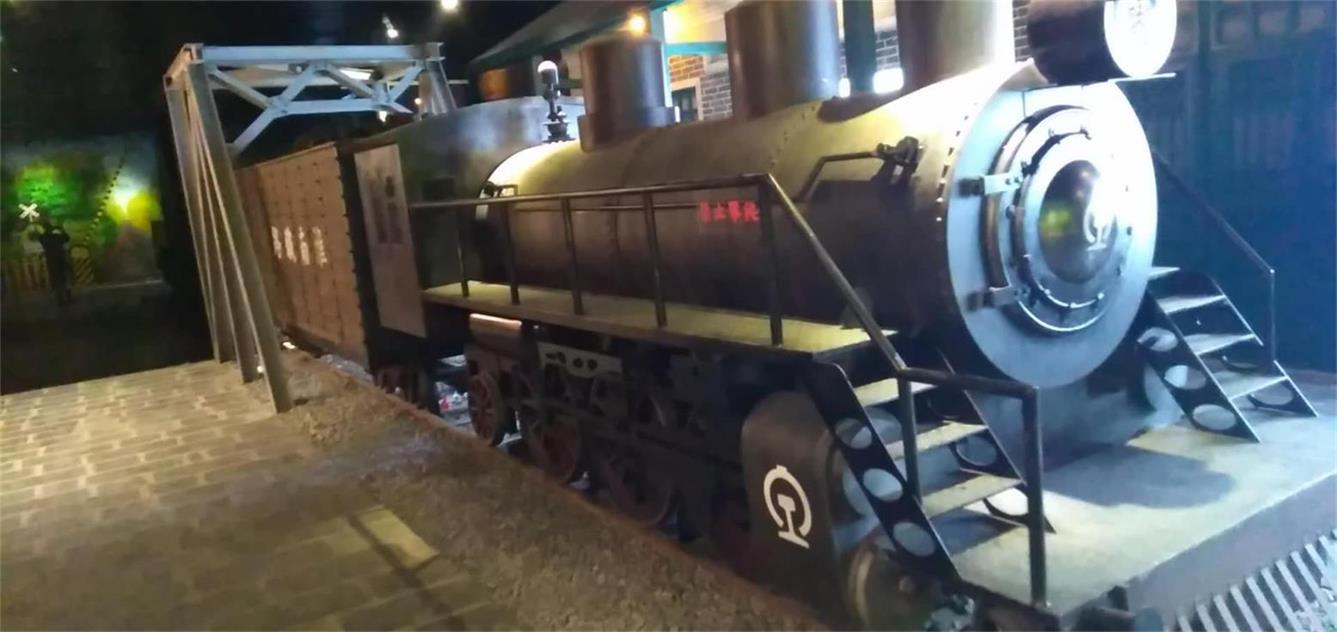 哈巴河县蒸汽火车模型